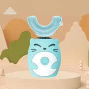 Electric U-Shaped Toothbrush Children Sonic Toothbrush 360 Degrees Smart Dental Tooth Brush Teeth Whitening for Waterproof Kids