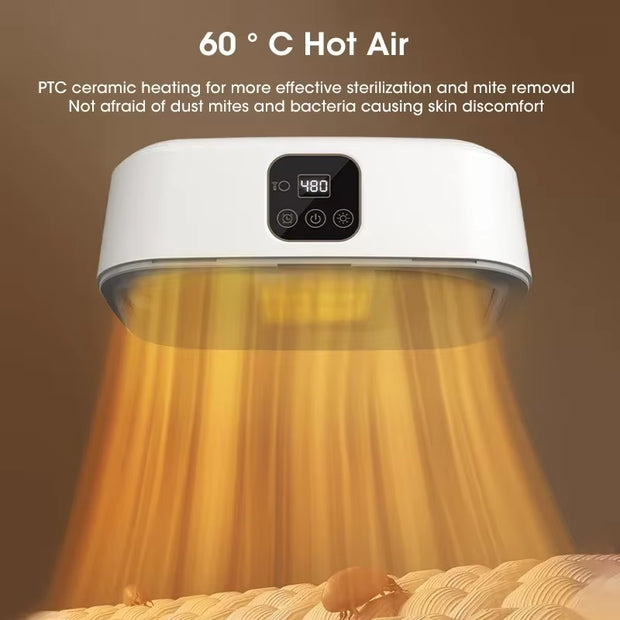 Mini Portable Dryer Foldable Electric Dryer Apartment Portable Dryer Travel RVS with Dryer Bag and Time Set Travel Style