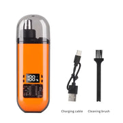 2 in 1 Electric Portable Ear and Nose Hair Trimmer Clipper 2024 Professional Painless Portable Eyebrow for Men Nose Hair