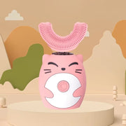 Electric U-Shaped Toothbrush Children Sonic Toothbrush 360 Degrees Smart Dental Tooth Brush Teeth Whitening for Waterproof Kids