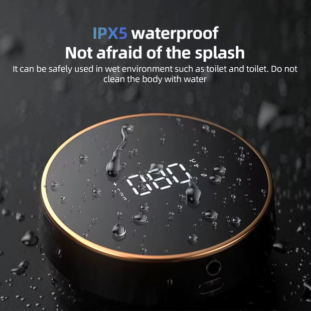 Automatic Foaming Hand Soap Dispenser Touchless Wall Mount No Drilling 300Ml 3 Levels Adjustable for Bathroom Kitchen Laundry