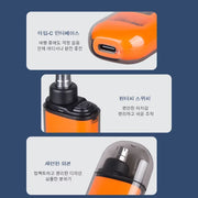 2 in 1 Electric Portable Ear and Nose Hair Trimmer Clipper 2024 Professional Painless Portable Eyebrow for Men Nose Hair